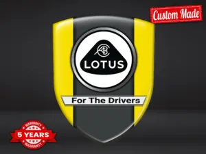 Lotus Autoaufkleber Stern Hochwertig Anpassbar